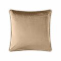 Ricardo Ricardo Velvet 20" Throw Pillow Feather-Filled with Piping and Removeable Zipper Cover 02585-92-020-02